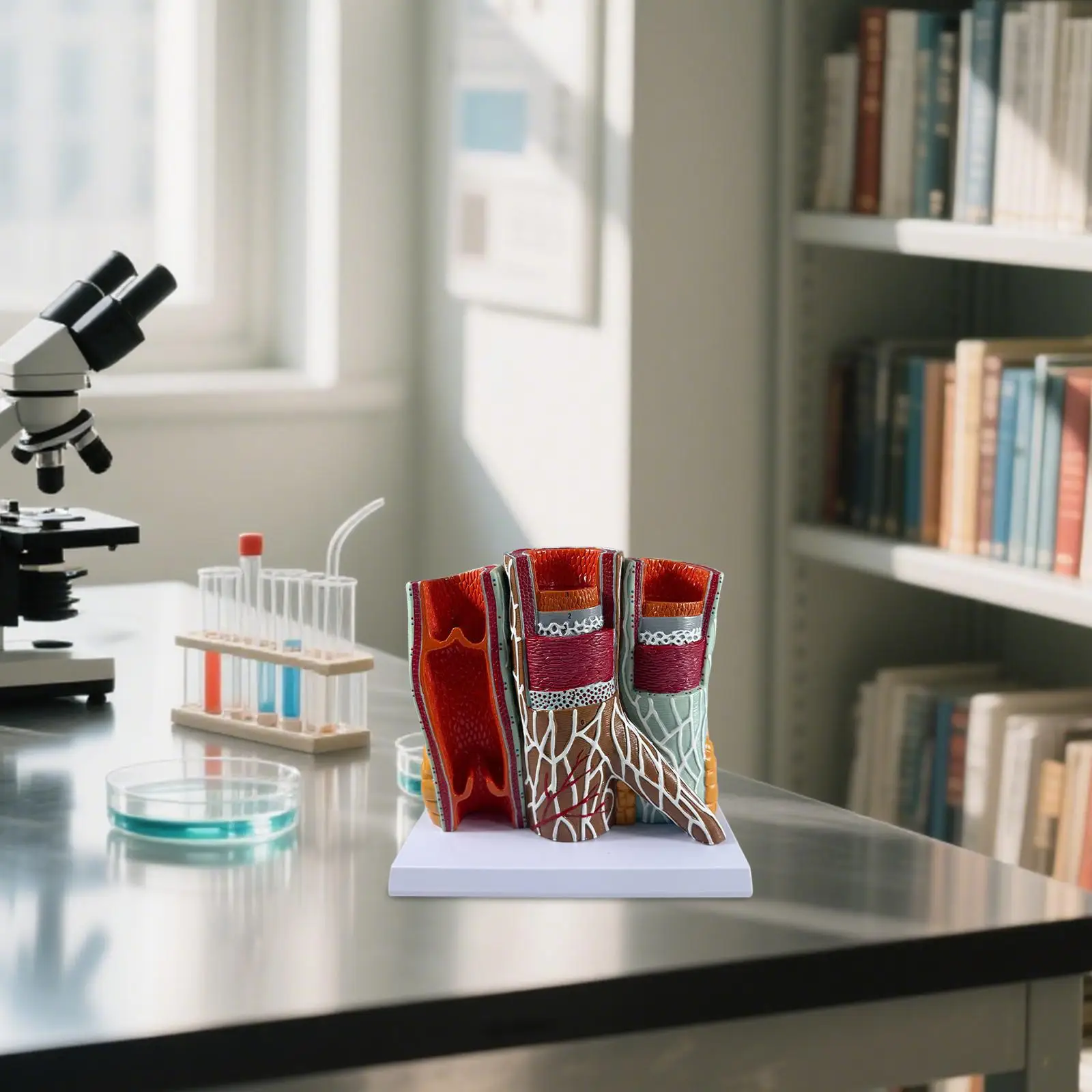 

Human Blood Vessel Model Realistic Educational Teaching Aid Scientific Vascular Model for School Studying Training Lab Classroom