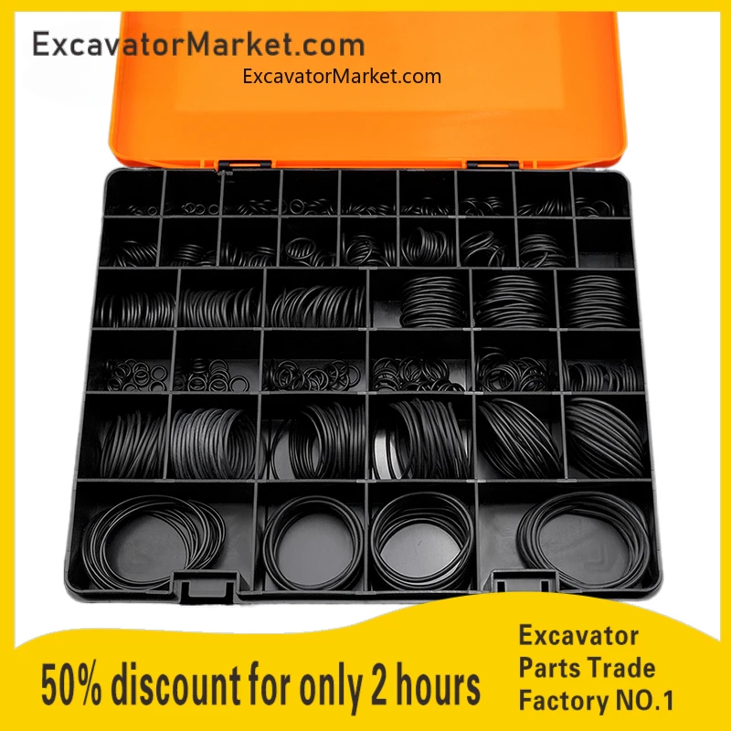 

Thin Box Hitachi O-ring Excavator Special Oil Seal Repair Box Nitrile Fluorine RuFor Hitachi bber Sealing Ring ﻿For Hitachi