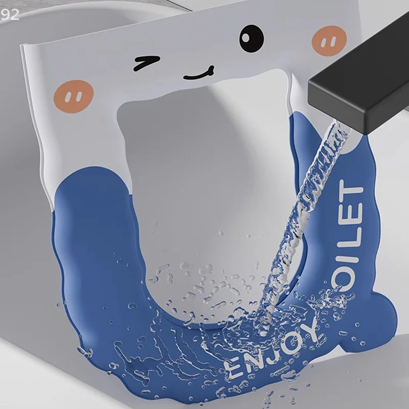 قابلة لإعادة الاستخدام غطاء مقعد المرحاض مقاوم للماء قابل للغسل غطاء منصات عدم الانزلاق غطاء مقعد المرحاض للمنزل السفر استخدام اكسسوارات الحمام