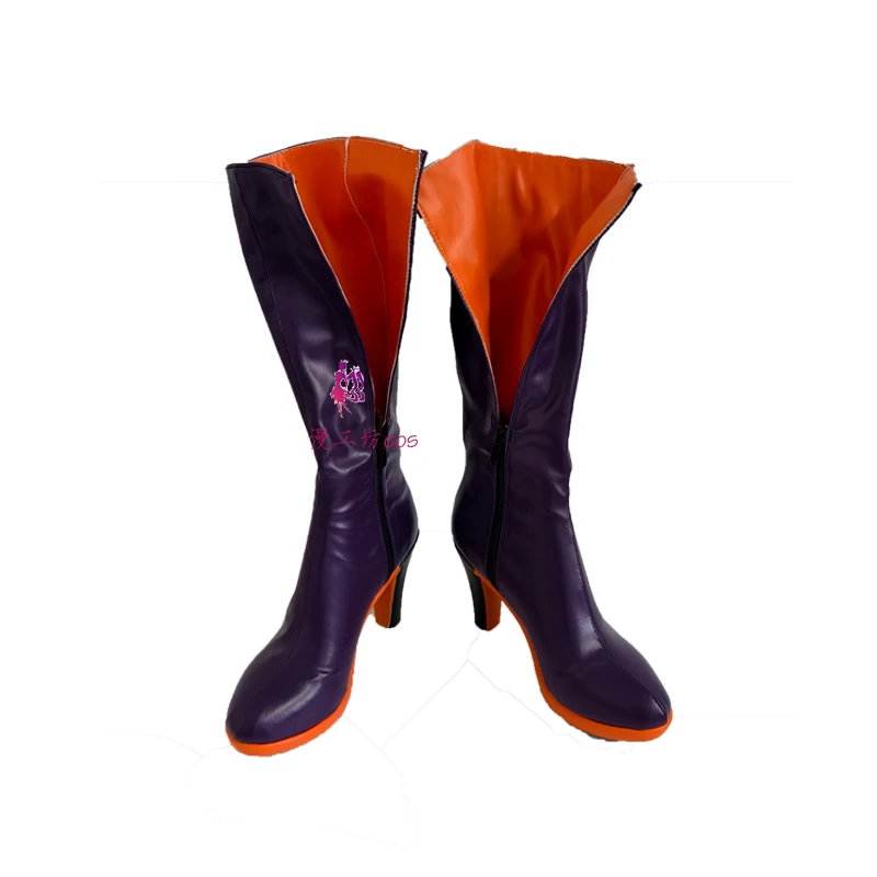 Juego LOL Battle Academia Lux, zapatos de Cosplay, botas, nueva piel, fiesta de Halloween, tacones altos para mujeres y niñas