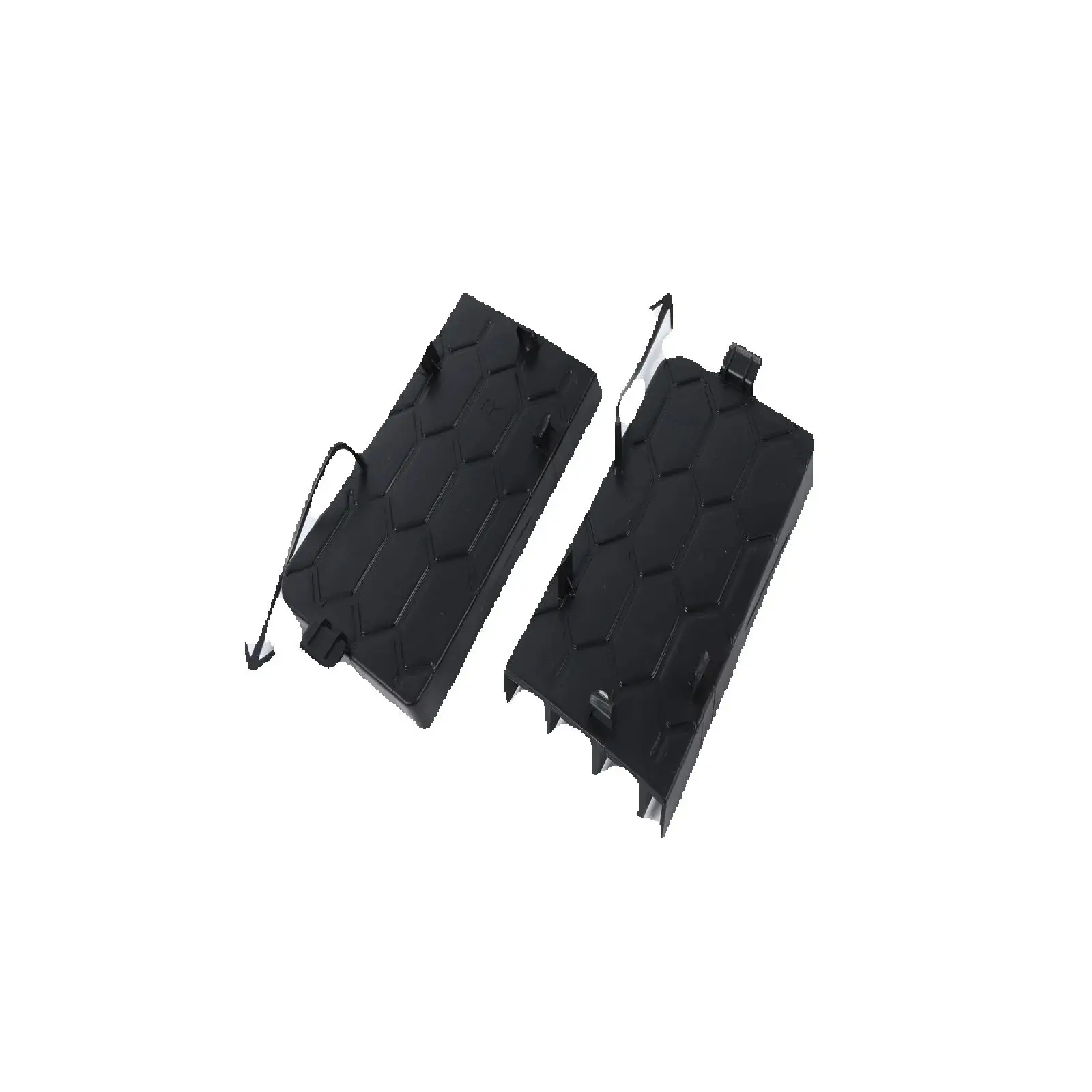 

Пара наполнителей решетки переднего бампера, подходит для Scion xB 2004-2006, ABS, черный, левый, правый