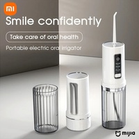 Xiaomi mijia Oral Irrigator Portable Dental Water Jet USB Rechargeable Water Flosser 230ML Water Tank Waterproof Teeth Cleaner