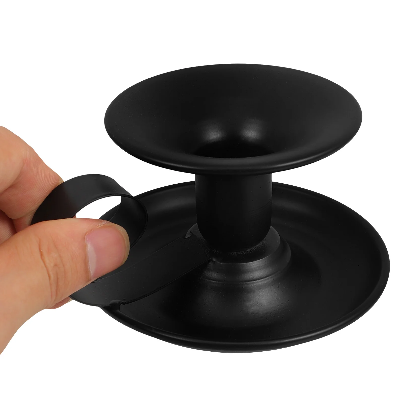 

Retro Iron Holder Vintage Candlestick Stand Metal Holder for Pillar Candles Table Centerpiece Home Office