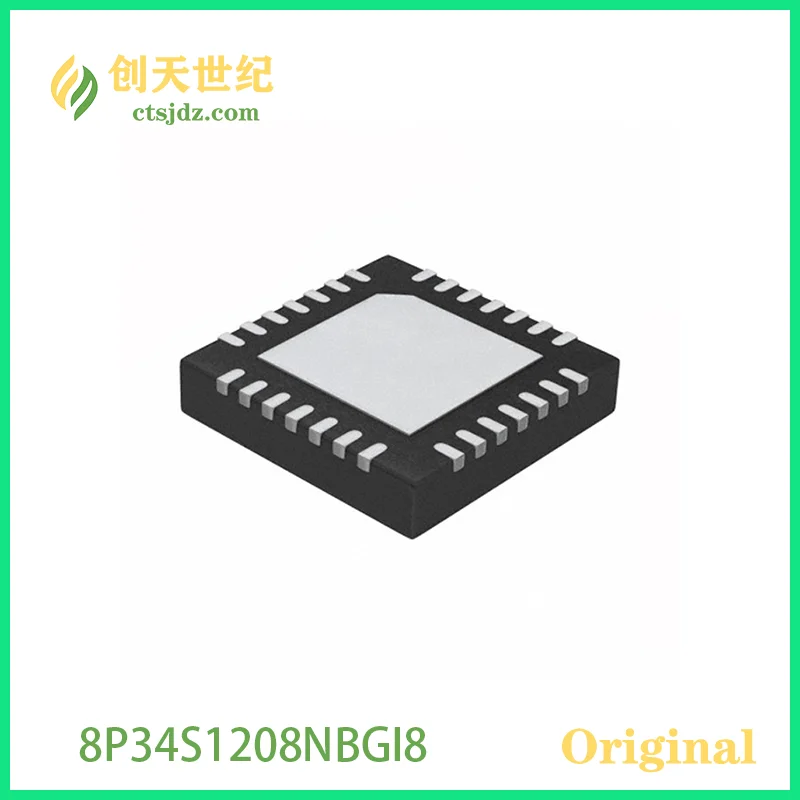 

8P34S1208NBGI New&Original 8P34S1208NBGI8 Clock Fanout Buffer (Distribution), Multiplexer IC 2:8 1.2 GHz