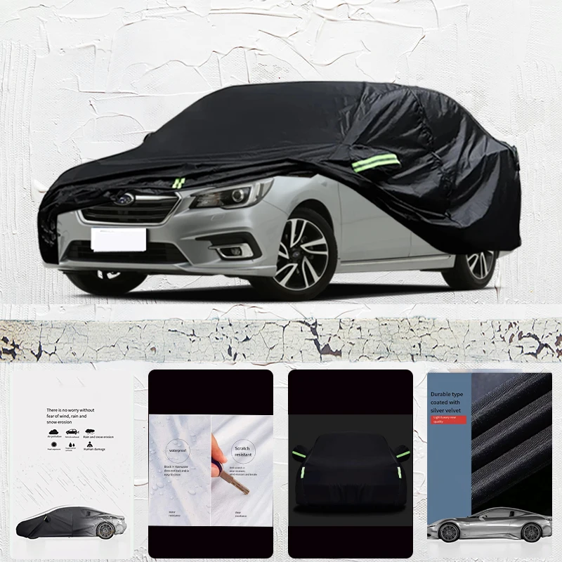 

For Subaru Legacy Anti-UV Sun Shade Rain Snow Resistant Black Cover Dustproof Car umbrella Full Car Cover Outdoor Protection