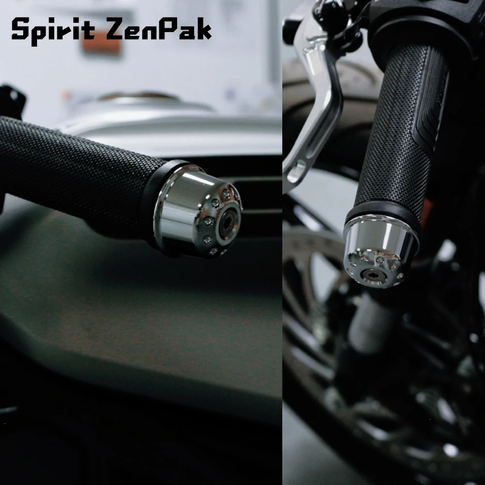 Handlebar Grips Cap End Plugs 1 Pair Motorcycle Handle Accessories Fit SPEED TWIN 900 BONNEVILLE T100 T120 Scrambler 1200XC - view 5