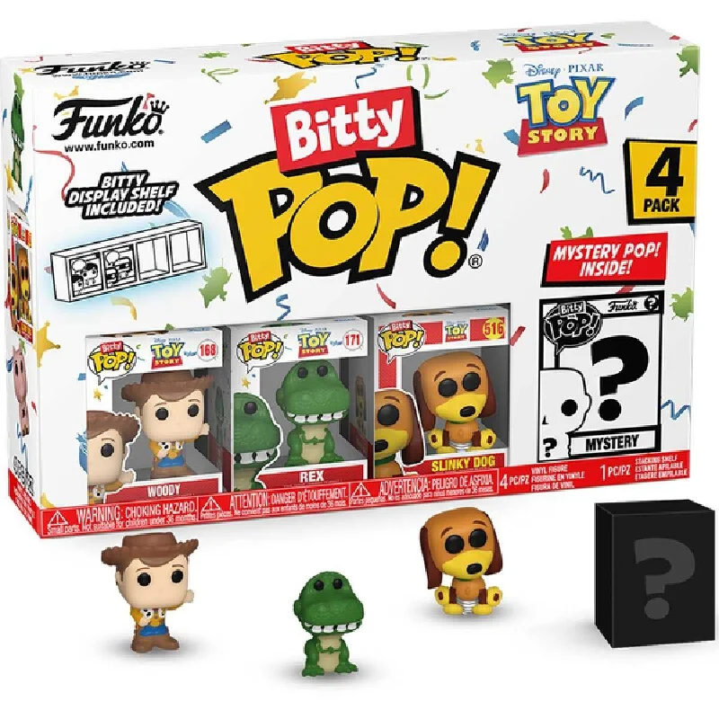 정품 Funko Pop 다양한 스타일 토이 스토리 픽사 미니 피규어, 애니메이션 인형 데스크탑 장식, 만화 액션 피규어 모델 선물