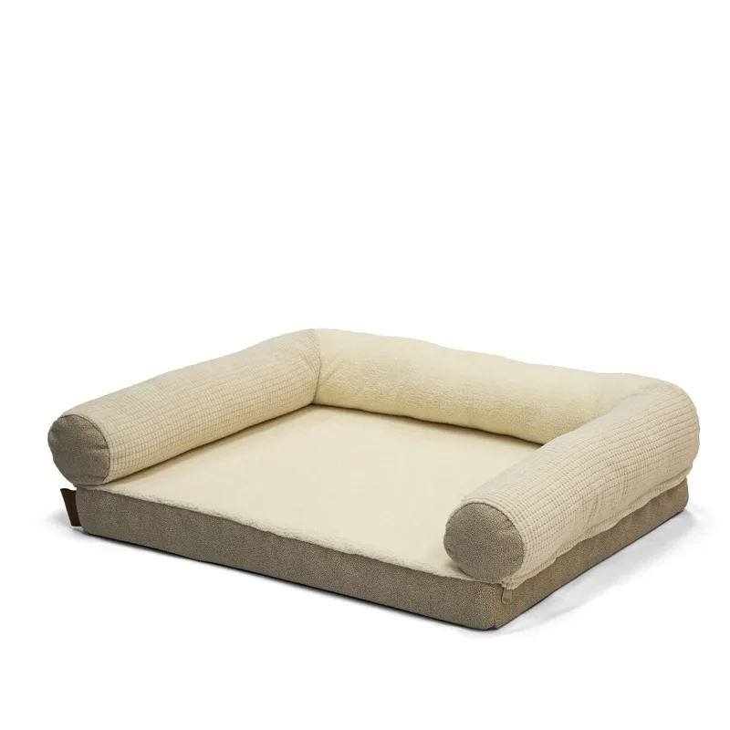 

Lamb wool kennel factory foreign trade wholesale Amazon new product dog pad winter velvet memory sponge
