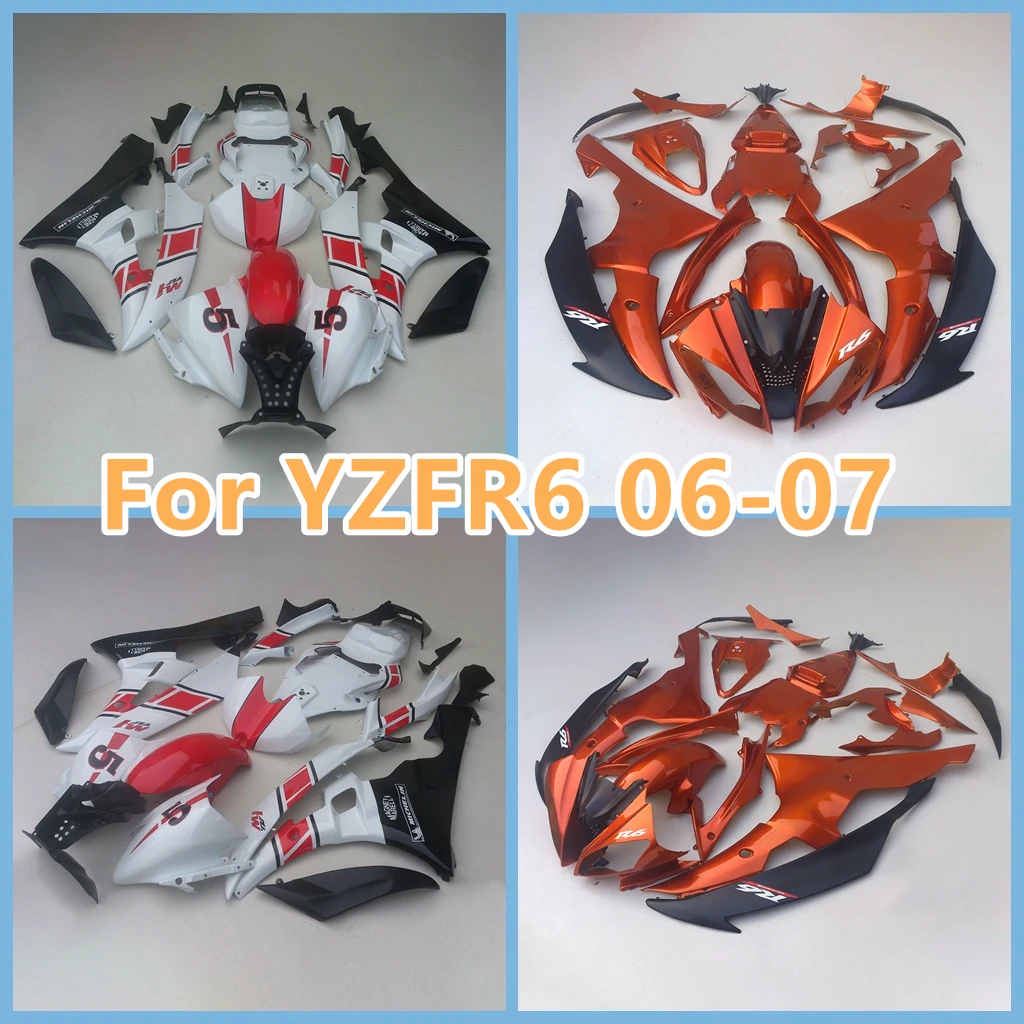 

New ABS Motorcycle Fairing for YZF R6 R-6 06 2006 2007 07 Sportbike Fairings Kit Bodywork 100% Fit Injection Mold Road Racing