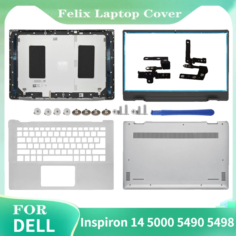 

NEW For Dell Inspiron 14 5000 5490 5498 C4VGP 0R0VH6 0X98GC Laptop LCD Back Cover/Front bezel/Palmrest/Bottom Case 14 5490 5498