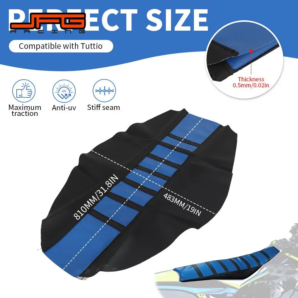 Universal Motorcycle Seat Cover Electric Dirt Bike Waterproof For KTM Q20 Honda Yamaha Suzuki Kawasaki 50-500cc EXC SX YZF KXF image 2