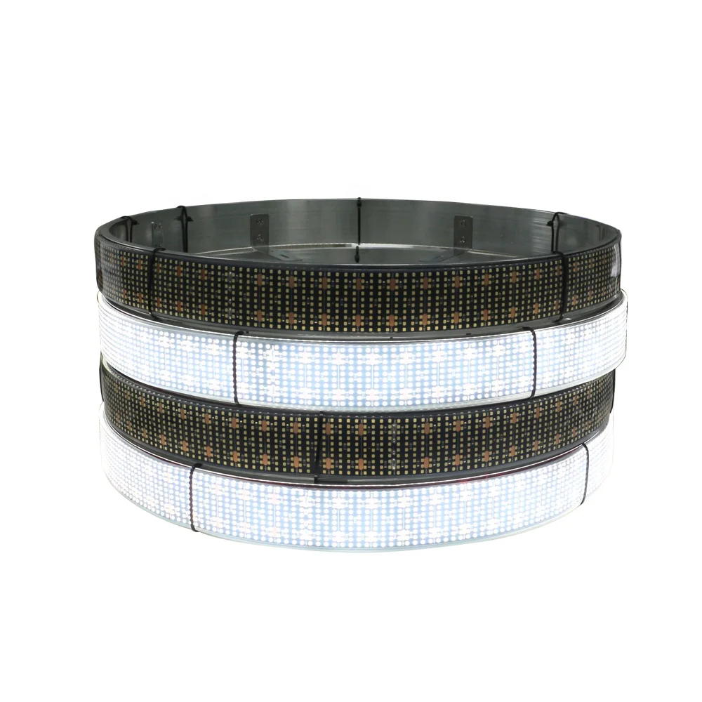 

Hot Sale JINXIN Newest 15-Inch 10Row Pure White Rim Lights Ring Tire Lamp Truck Off Road Wheel Light Kits