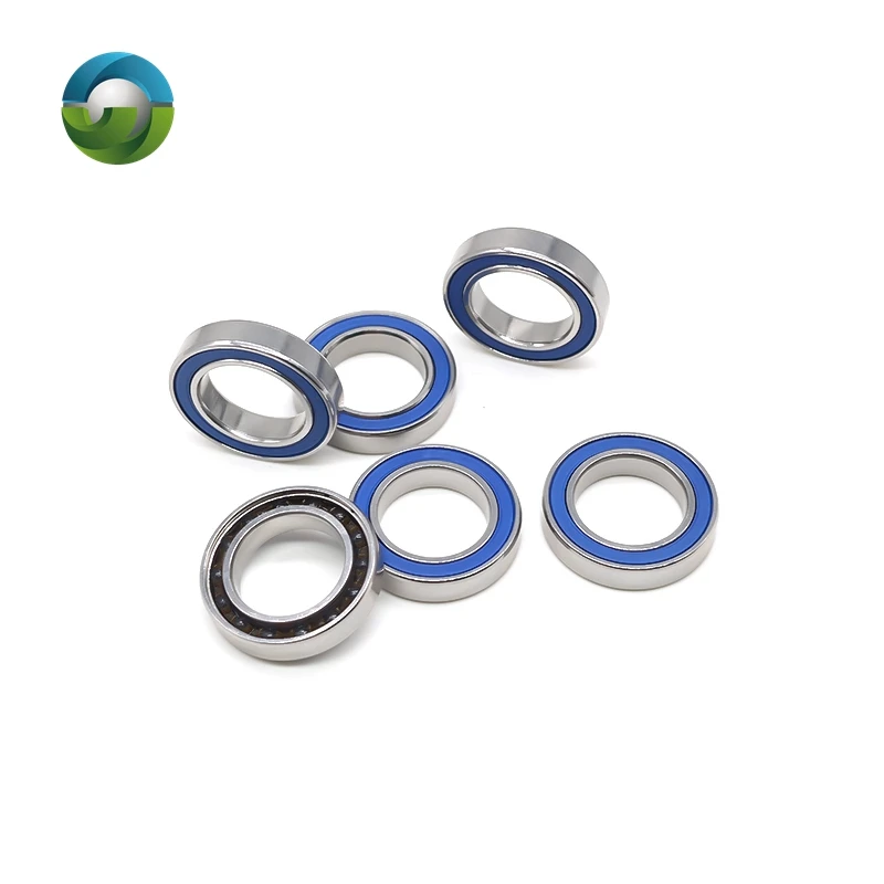 

Гибридный керамический подшипник 6802RS, размеры 15*24*5 мм, яркие (1 шт.), нижние кронштейны и запчасти для велосипеда, шарикоподшипники 6802 RS Si3N4, 6802-2RS