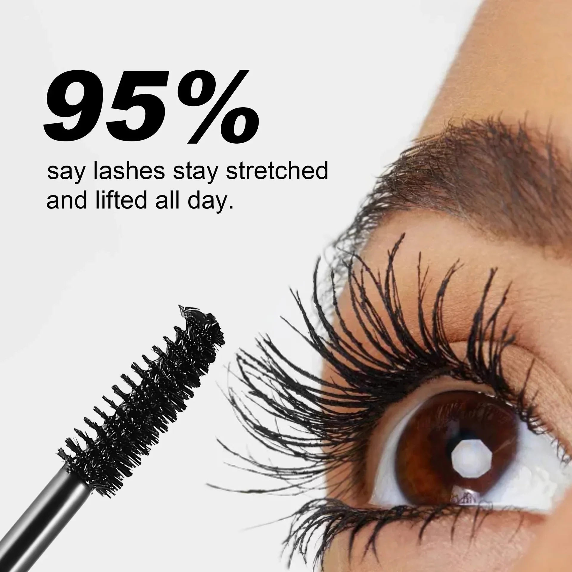 Low Price Handaiyan Mascara Waterproof Non-smudgent Long Thickening and Curling Mascara