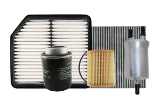 4 PCS Filter Kit, Air Filter, Air Conditioner Filter, Oil Filter，fuel filter For FAW besturn X40 T33 R7 1.6