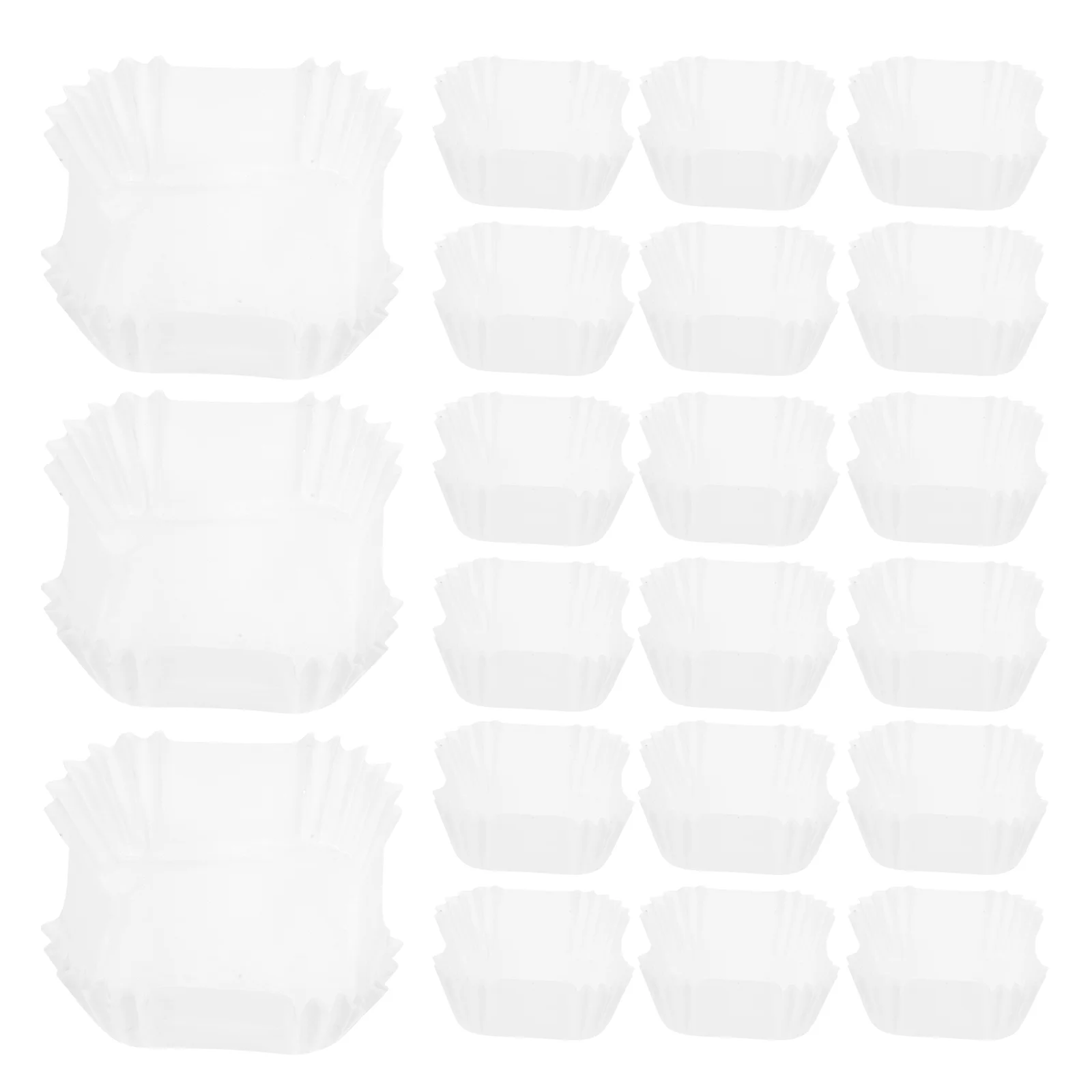 1000 Pcs Cake Cups Cupcake Holders Liners Paper Case Party For Baking Supplies Muffin Anti-collision Decoration