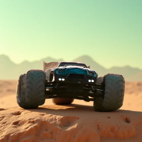 1:16 70KM/H Or 50KM/H 4WD RC Car With LED Remote Control Cars High Speed Drift Monster 4x4 Truck for Kids vs Wltoys 144001 Toys