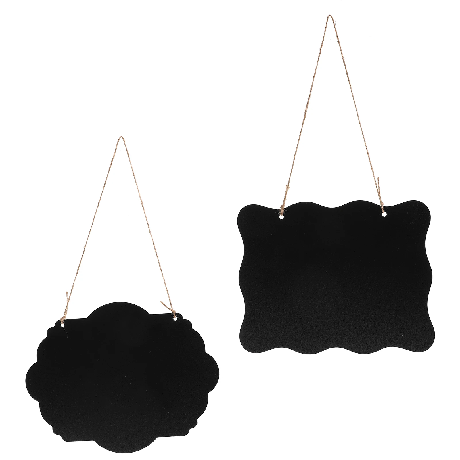 2 قطعة علامة السبورة خشبية معلقة السبورة ارتداء مقاومة لمتجر فناء شرفة جدار ديكور في الهواء الطلق علامة سبورة الطباشير الصغيرة #2