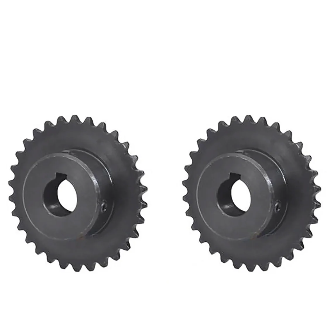 

1Pcs 20-40 Tooth 04C Chain Gear 10-20mm Keyway Bore 45# Steel Industrial Sprocket Wheel Motor Chain Drive Sprocket