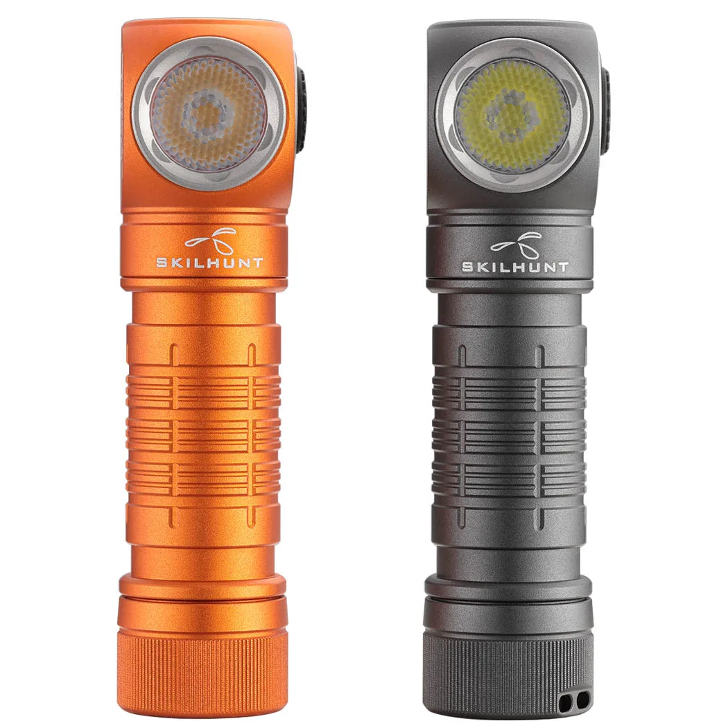 Skilhunt H150 H150 eskte 14500 USB ระบบชาร์จแม่เหล็ก LED ไฟหน้าขนาดเล็ก AA