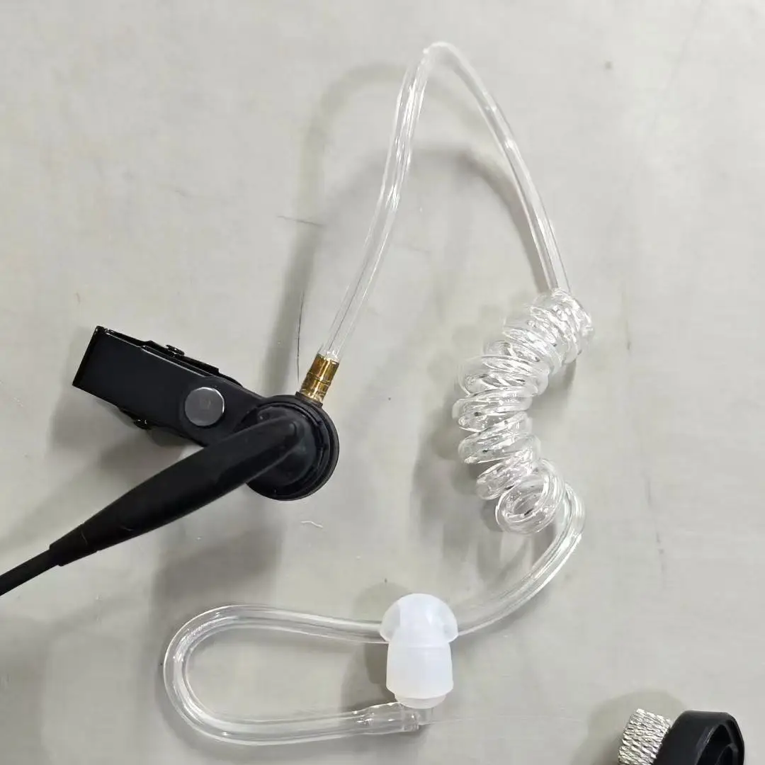 PMLN6130A 2 Fios Tubo de Ar Acústico Fone de Ouvido Handsfree para Motorla DGP8550 DGP5050 DP4400 DP4800 APX2000 APX7000 XPR6550 etc.