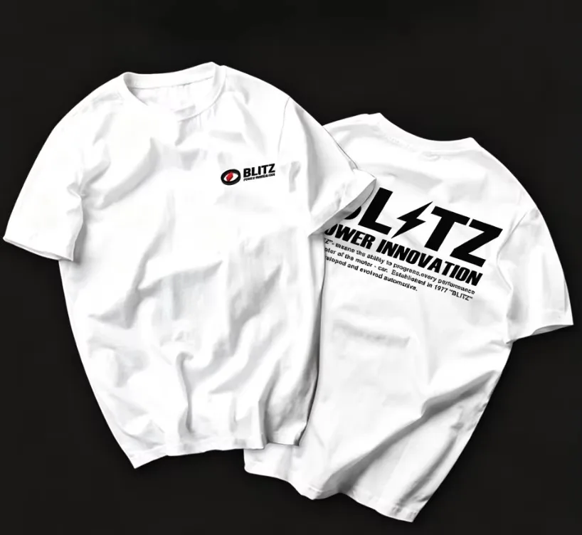 2026 Fashion New T-shirt Improved Classic Printed Short Sleeve Motorcycle Pattern Breathable Casual Men's T-shirt Large Size