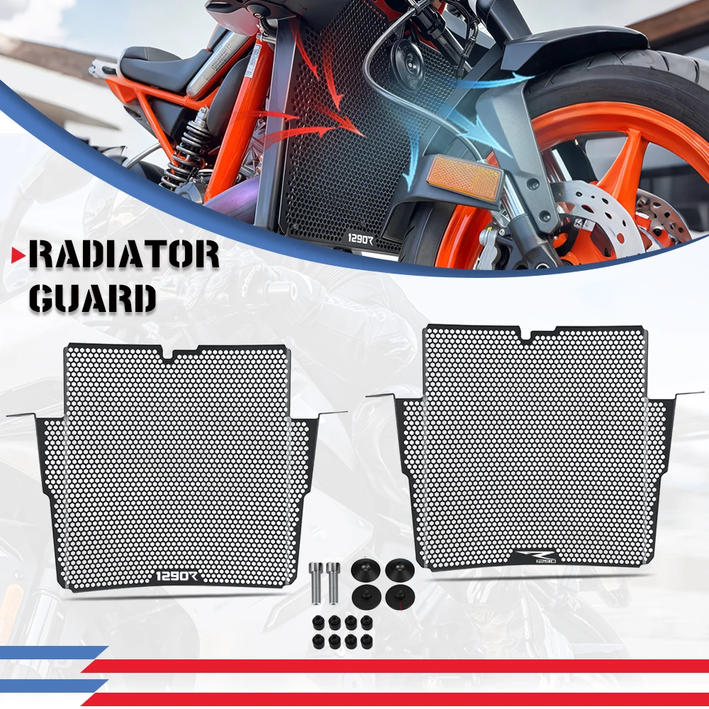 2024 For 1290 Super Duke R RR Evo 2020 2021 2022 2023 Motorcycle Radiator Guard Protector Grille Cover Protection Accessories