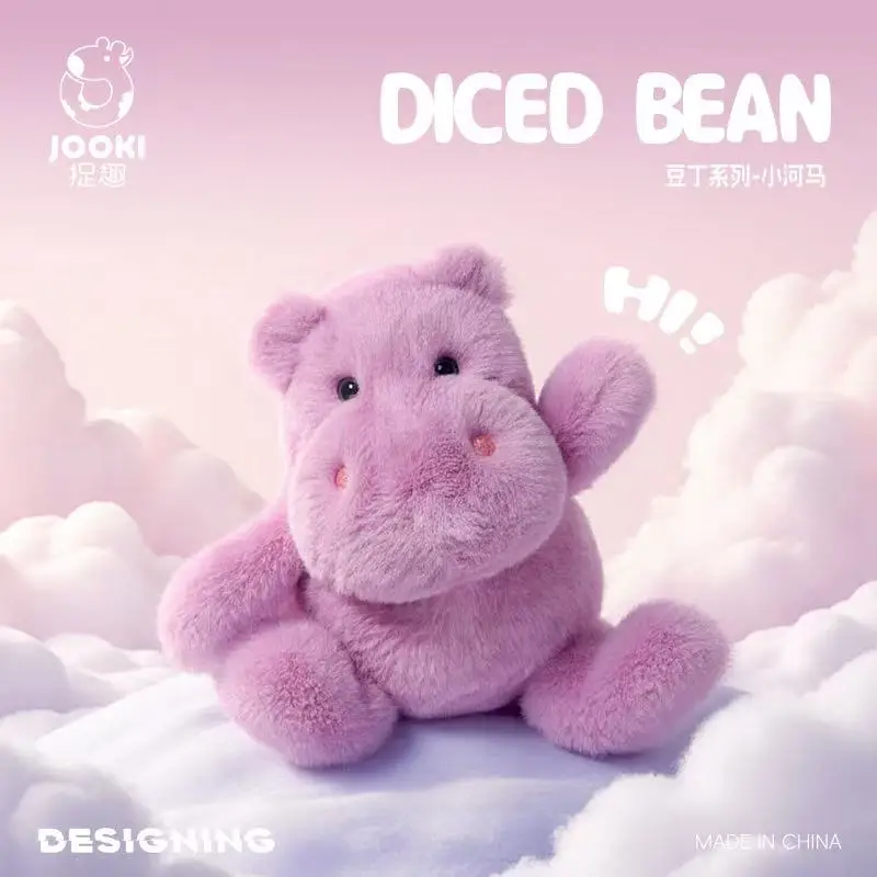 26 سنتيمتر جديد مقلد فرس النهر دمية محشوة ألعاب من نسيج مخملي الكرتون أنيمي لطيف وسادة أنيقة الأطفال هدية عيد ميلاد متعة دمية