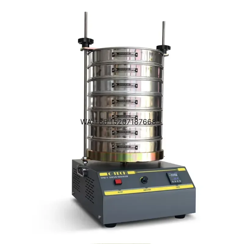 Wmwmnu Custom Steel Laboratory Vibrating Sieve Shaker with Factory Core Motor for Ore Screening Farm Chemical