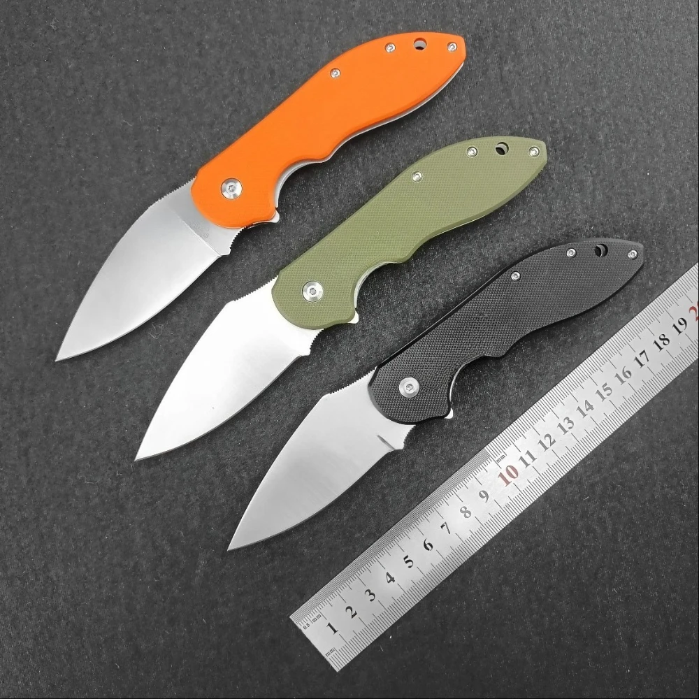 

3 Colors Tactical Mini C172 Folding Knife D2 Blade G10 Handle Outdoor Camping Survival Rescue Tool Hunting EDC Pocket Knives