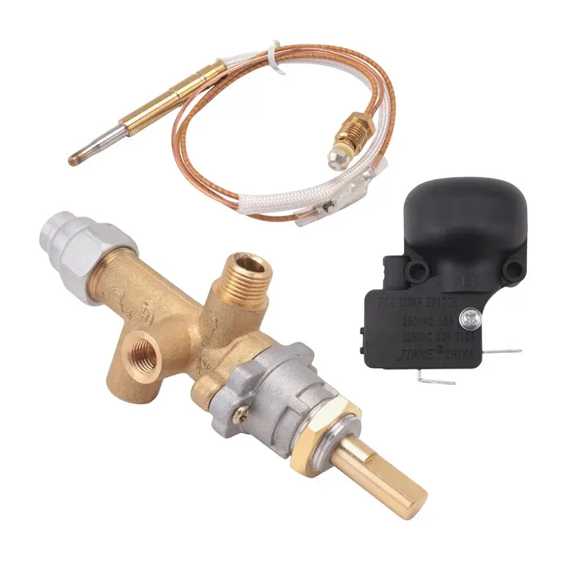 

Комплект для газового обогревателя A34R: термопара, датчик, выключатель, ручка управления, порт для пропана/LPG, система безопасности для очага/костровой чаши