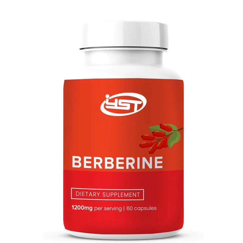 Berberine-pure aspartic acid used for metabolic support against free radicals, enhancing immunity, and balancing the microbiome