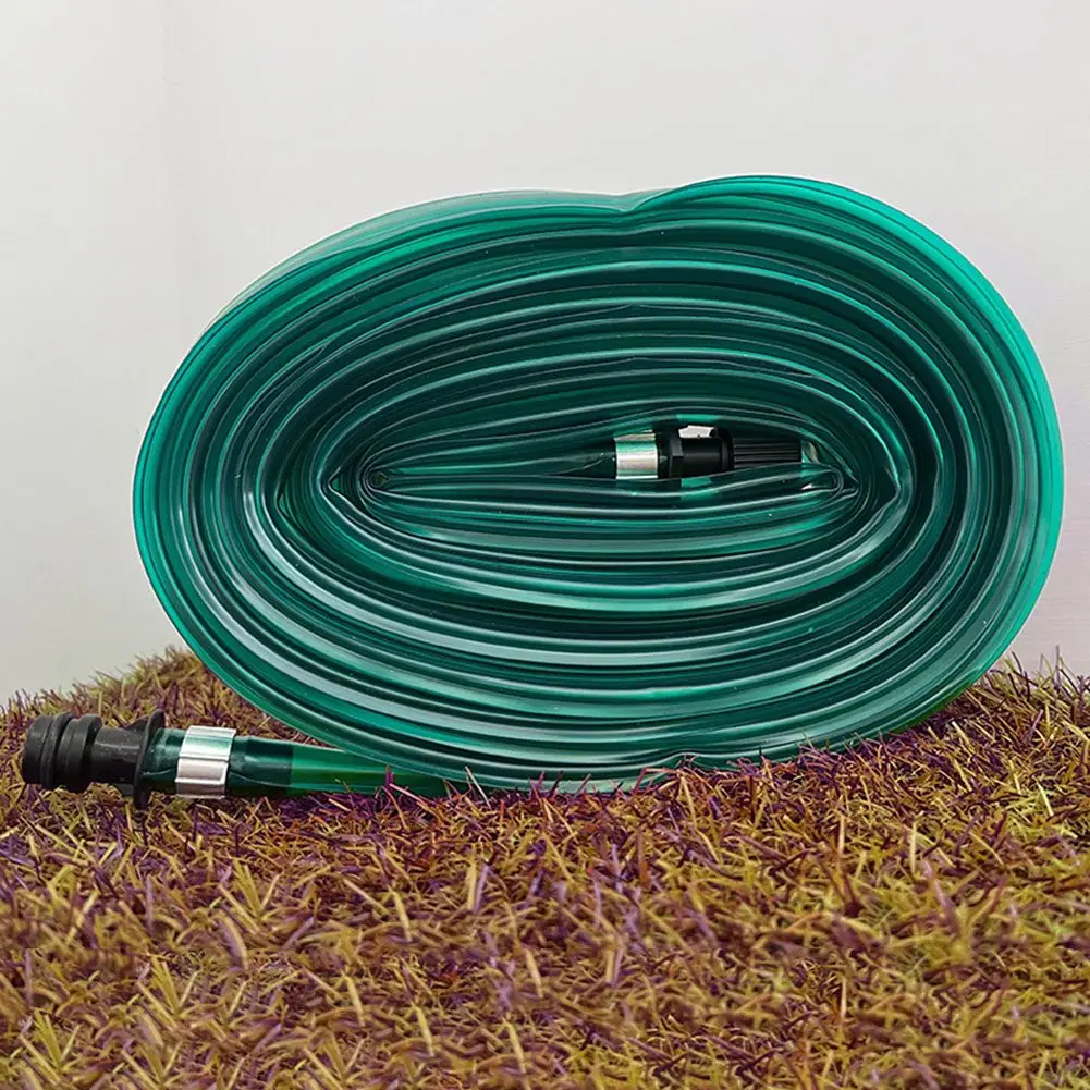 

PVC Flat Sprinkler Soaker Hose For Garden Flowers Beds Vegetable Shrub Tree Yard Garden Watering Irrigation Hose For Yard