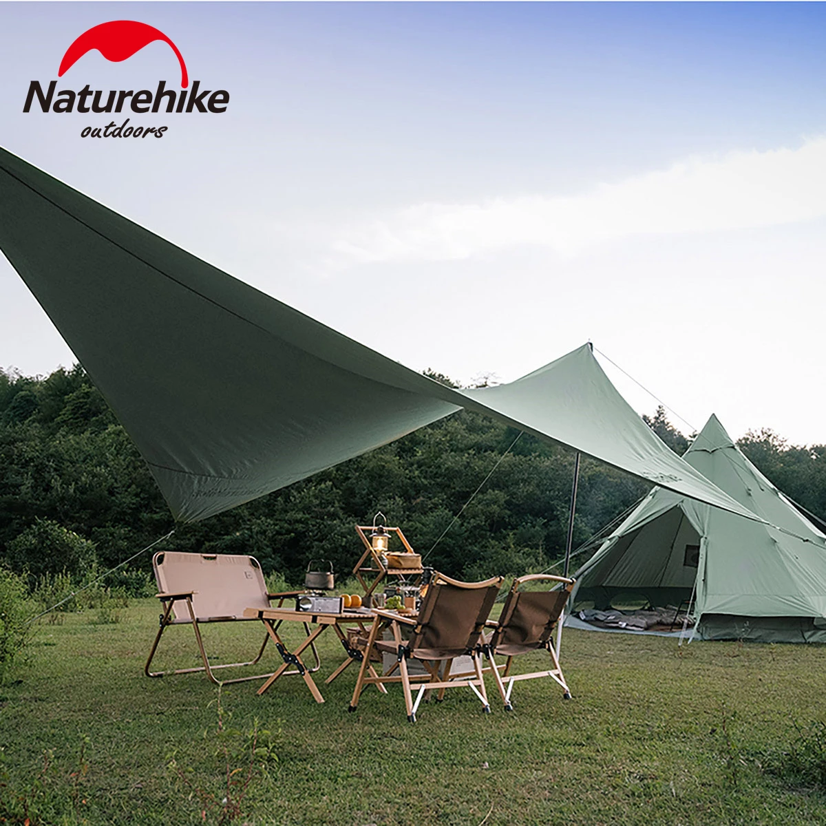 Naturehike Sun Shelter 3,9kg: Uma Solução Prática e Durável para o Acampamento ao Ar Livre
