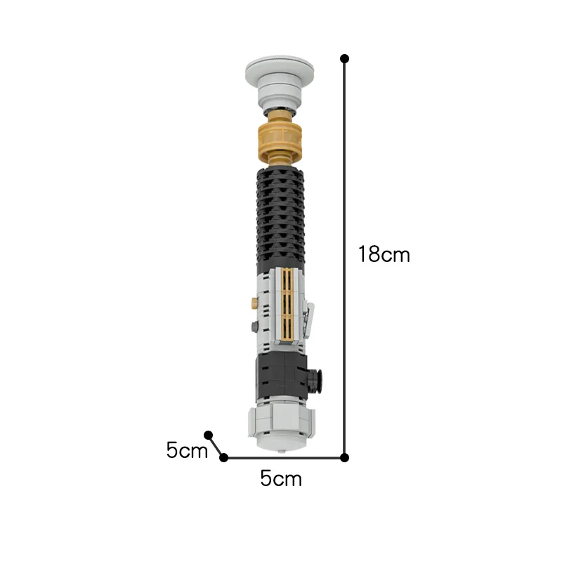 Star Movie Figures General Robot Grievous Vader Lightsaber Hilt Toy for Children Model Combat Weapon Building Block Toy for Boy