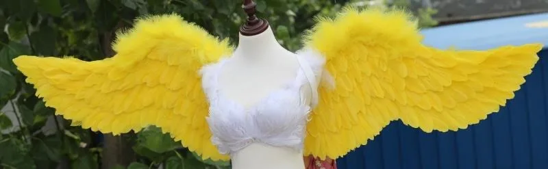 Large size creative props white Angel wings for activity Stage show Cosplay costume Prop Wedding Bar Party Background Wall Decor