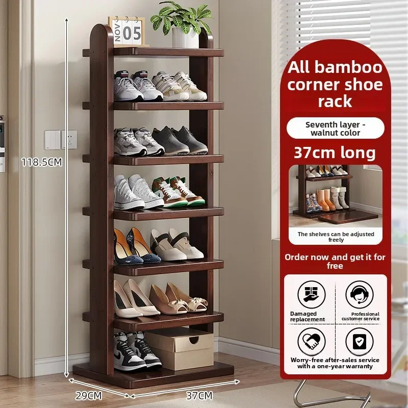 

The Multi-layer Floor Shoe Rack At The Entrance Of The Home Is Small And Narrow, And Does Not Occupy A Simple Shoe Cabinet