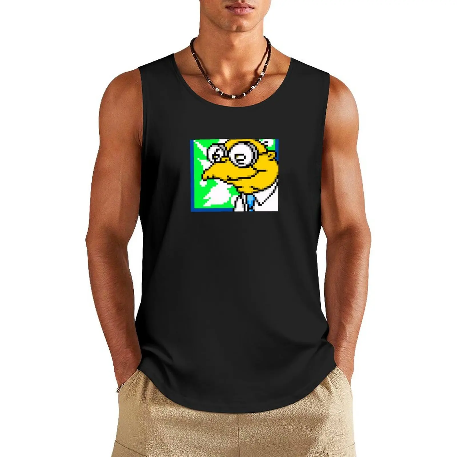 

Hans Moleman Sprite Tank Top T-shirt man Men's clothes luxury style