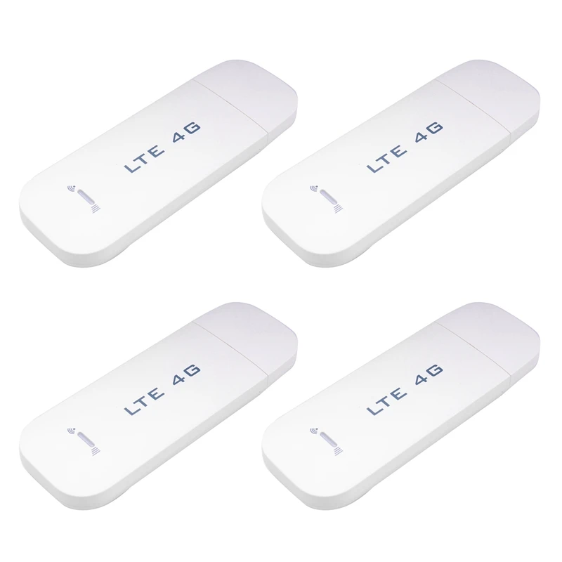 

4X 4G Wifi Router USB Dongle Wireless Modem 100Mbps With SIM Card Slot Pocket Mobile Wifi For Car Wireless Hotspot