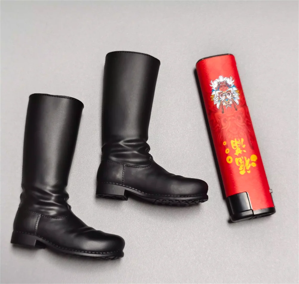 

1/6th DID ZYTOYS TC Male Doll Soldier Long Shoe Boots PVC Material Accessories For 12" DID DAM COO Body Doll Collect DIY
