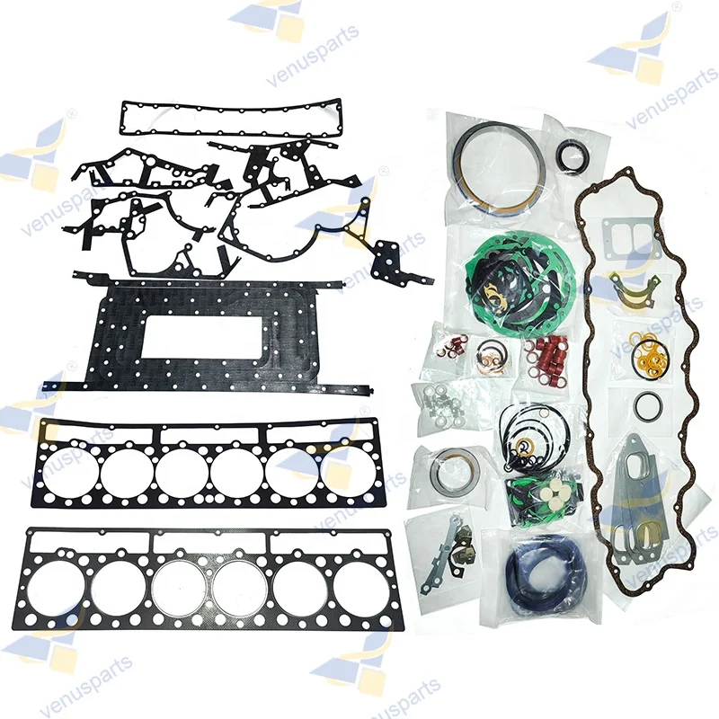 Wholesale Excavator 3116 Engine Full Gasket Kit 3306 Diesel Engine Spare Part 3116 Cylinder Head For Caterpillar Gasket Set