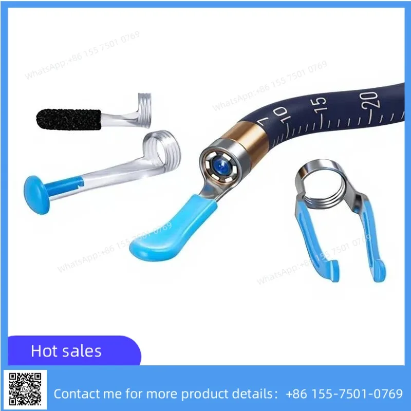 ENT examination tool, wireless WIFI ear spoon, ear digging set, ear canal cleaner with camera.