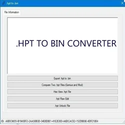 Hpt to bin converter mit unbegrenzter keygen für mehrere computer hpt 5.1.58 keine kredite erforderlich