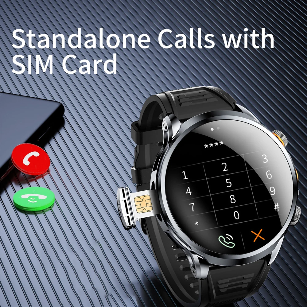 Jam Tangan Pintar 4G Pria Baru - Men'S Fashion App ulasan dan harga