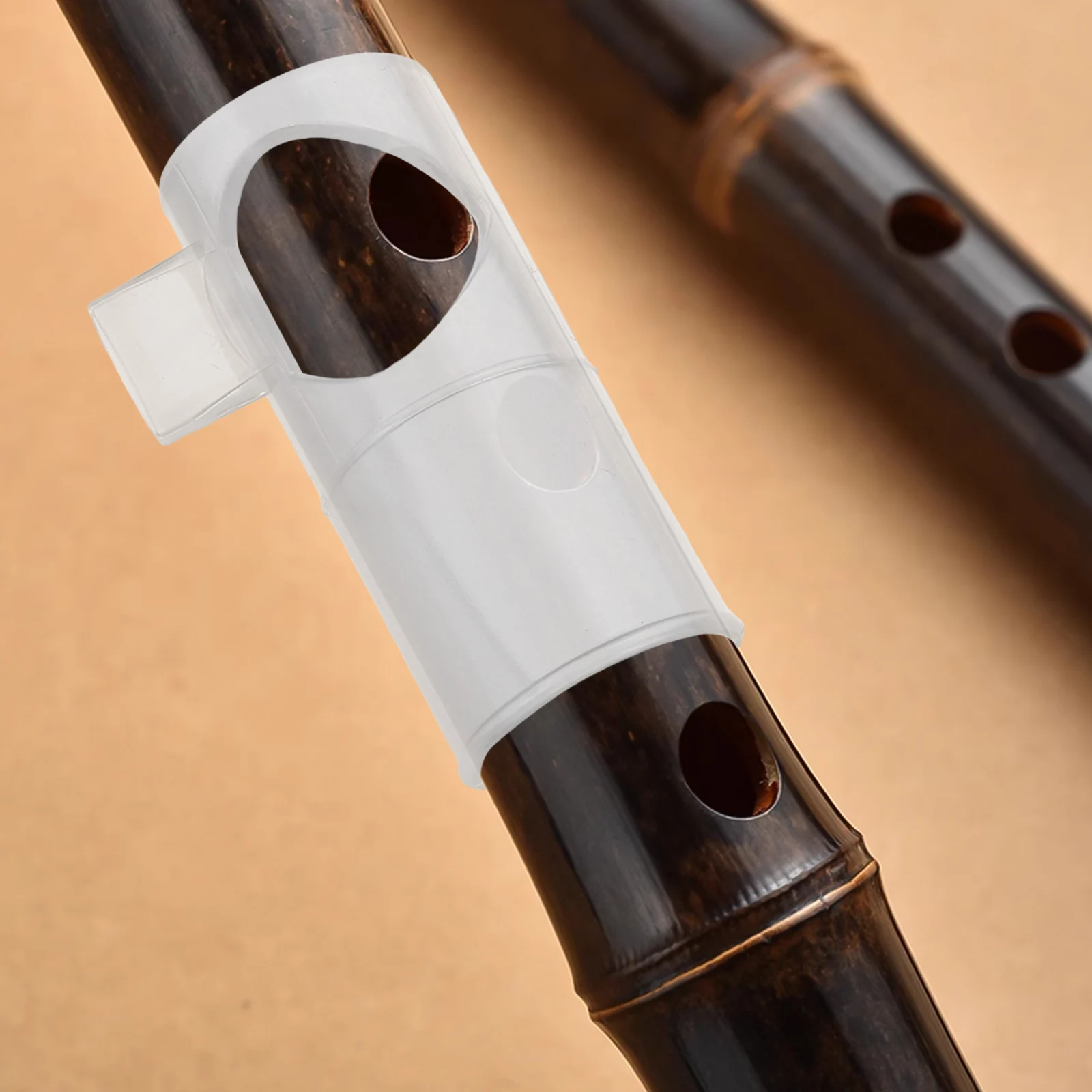 

Flute Blower Aid Blowing Beginner Mouth Auxiliary Equipment Accessory Learning Diaphragm Protector Bamboo Film