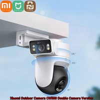 Xiaomi Mijia APP Outdoor Dual Camera CW500 2.5K IP66 Waterproof Security Cam PTZ Full Color Night Vision Al Human Detection