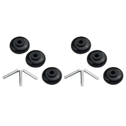 6X Axles And Rollers Motorized Heads Small Shaft Wheels For Dyson Vacuum Cleaner Powerheads Replacement
