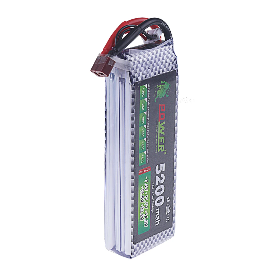 AMZZN 7.4V 3500mAh 30C 2S T-Plug lipo Batterie avec câble de Charge USB pour mjx h16 h16p h16e h16gt h16bm h16dr h16pl 14301 RC Voiture, Haute Vitesse Drift modèle Toy Car Upgrade