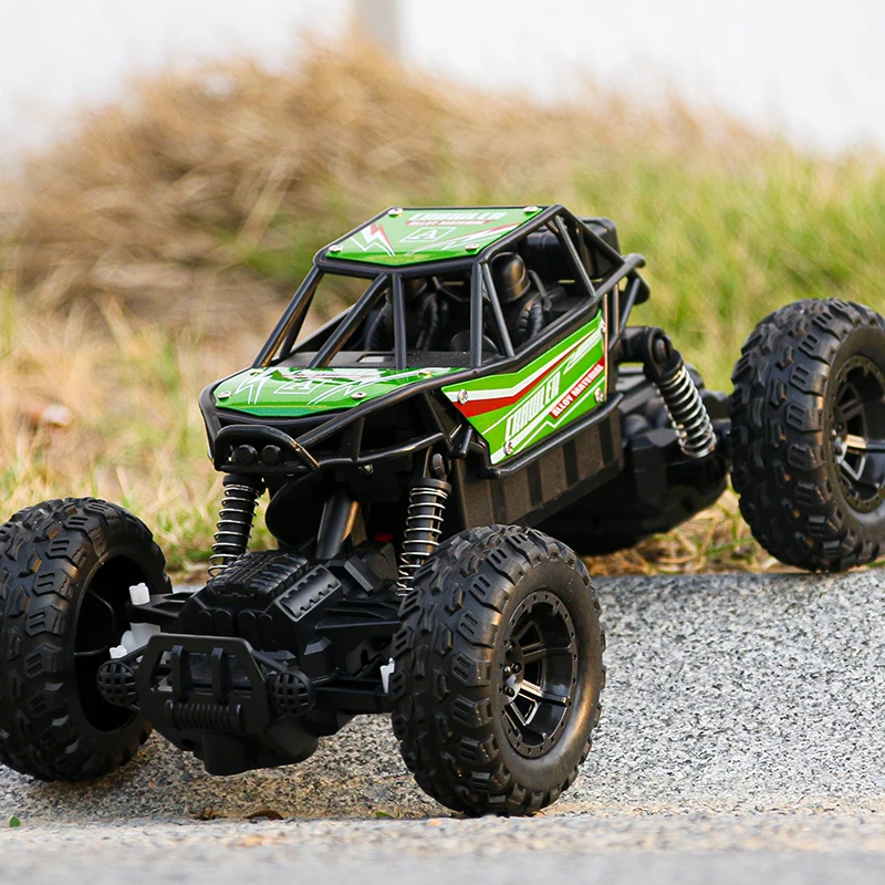 Alloy climbing mountain monster 4WD remote control car toy model 1:16 off-road vehicle rock climbing car remote control for chil