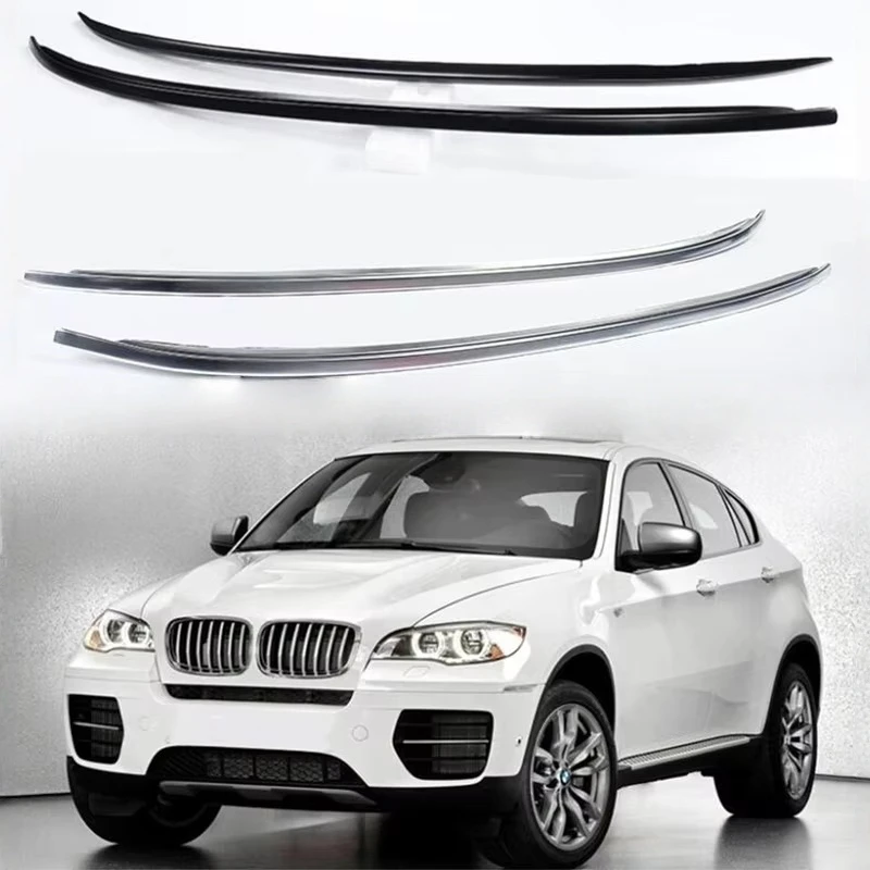 

Roof Rack For BMW X6 E71 2008-2014 Luggage Carrier Racks Rail Bar Top Rails Boxes Upgrade Refit High Quality Aluminum Alloy